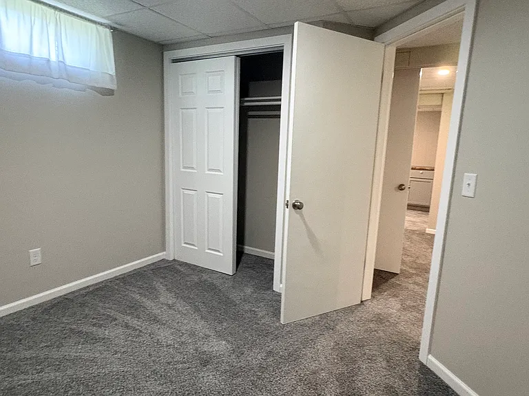 Office with closet