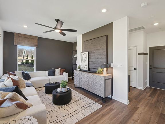 First Floor Recreation Room is Perfect for a Home Office or a Game Room