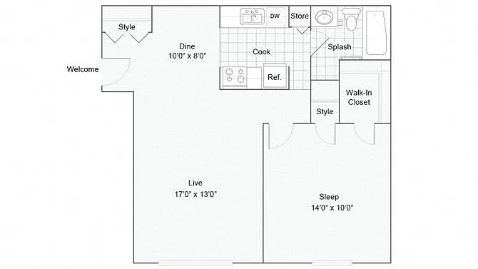 Floor plan Auburn