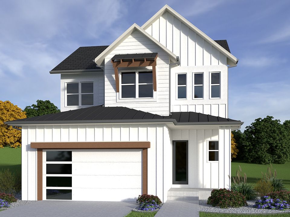 2-Story Front Load Custom Modern Farmhouse