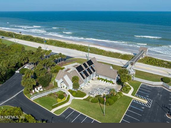 Clubhouse and private walkway to beach over A1A