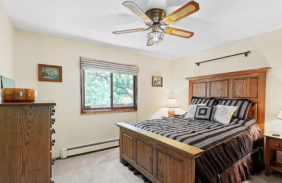 Upper level, Bedroom 1. Home is unfurnished.