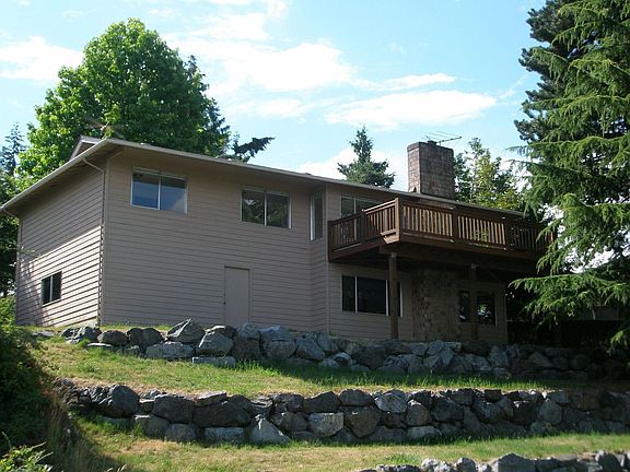 Terraced back yard