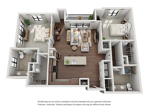 Floor plan Peachtree