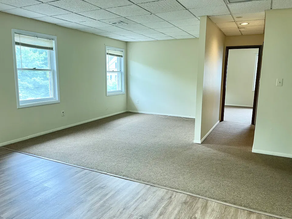 Living room and hallway
