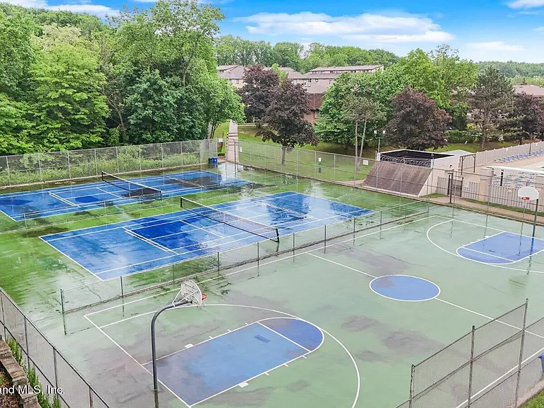 BASKET BALL AND TENNIS COURTS
