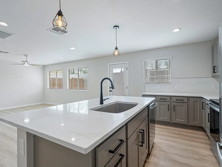Kitchen towards the Great Room