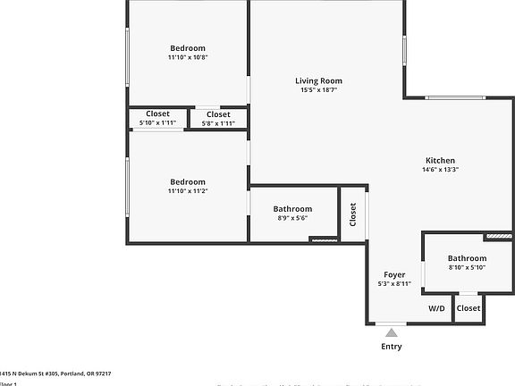 3rd image of 1415 N Dekum St #205
