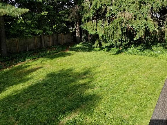 Large fenced in back yard
