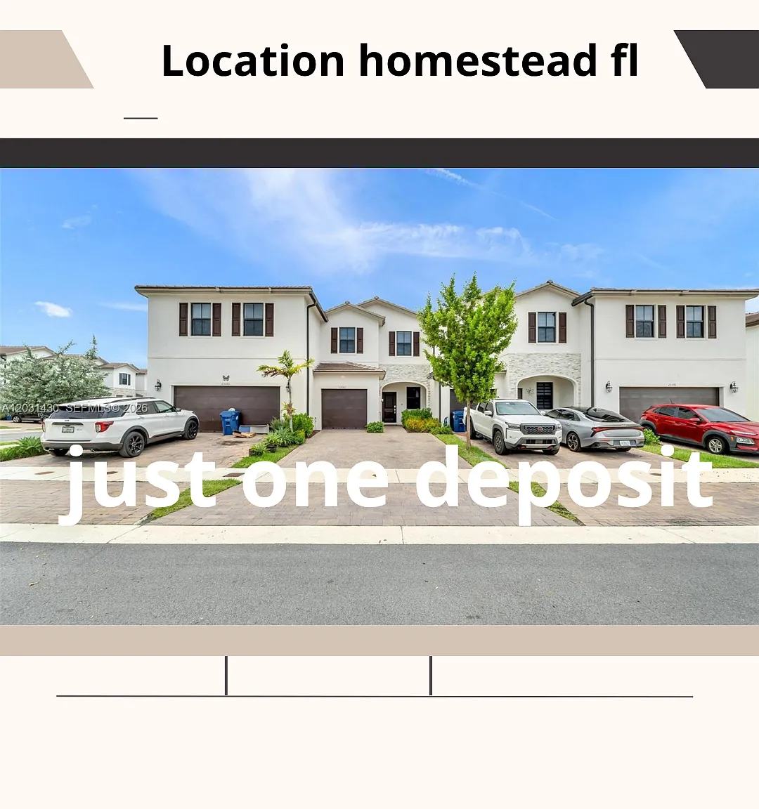 3 bed, 1331 sqft, $2,650 — Photo 1