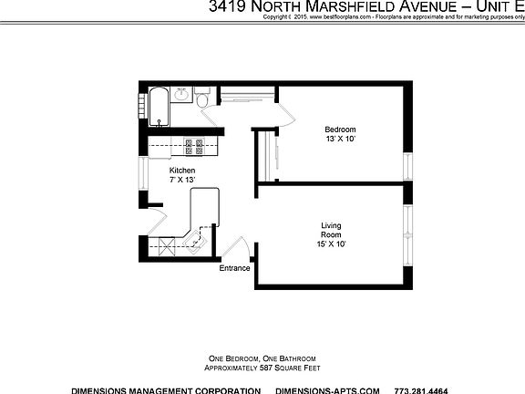 2nd image of 3413-21 N Marshfield Ave #34191E