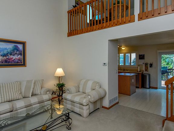 Spacious Vaulted Living Room