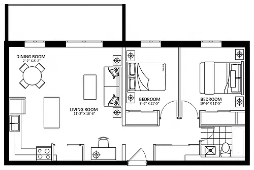 Floor plan 306