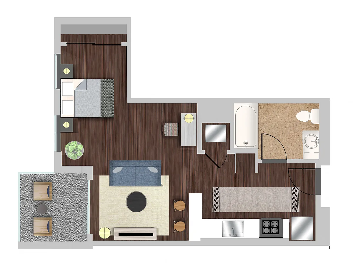 Floor plan Efficiency 9