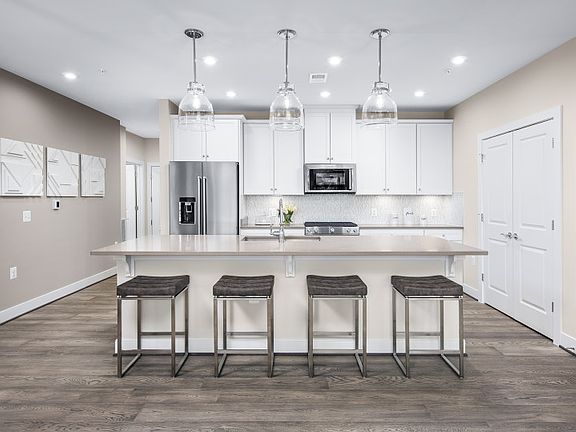 Model Representation - Oversized Island in the Ethan Kitchen located in Herndon, VA.