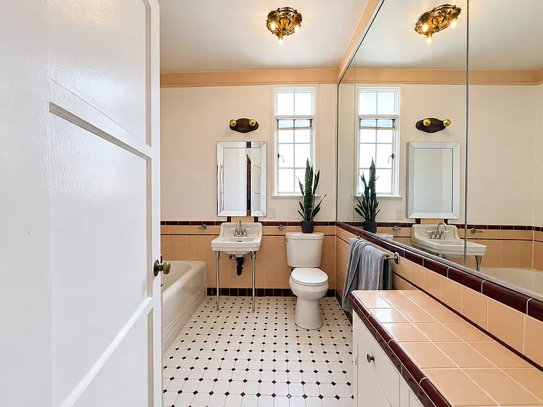 BATHROOM with stunning tiles