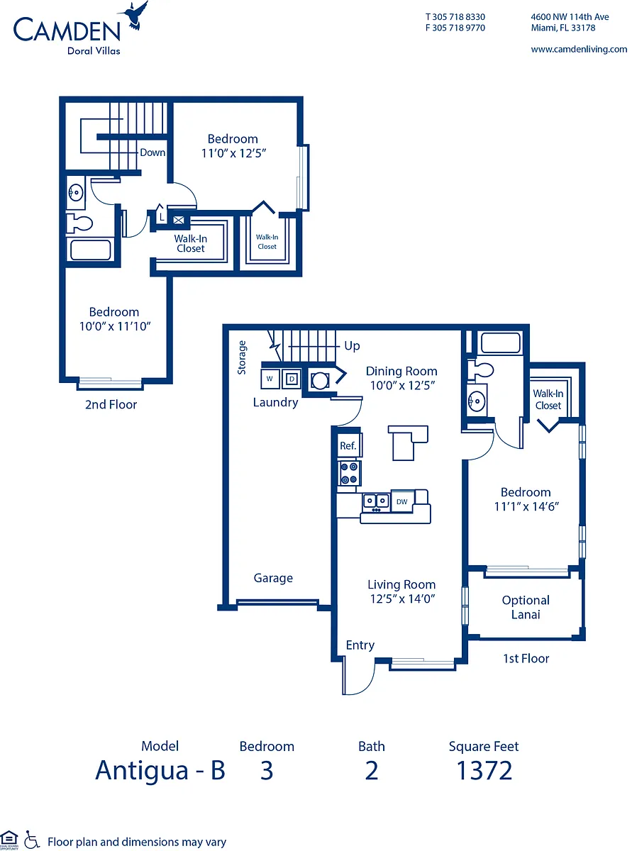 Floor plan Antigua-B