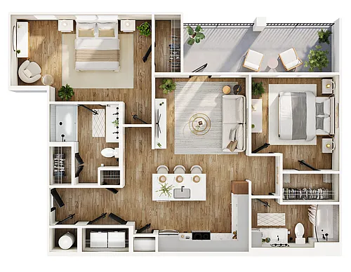 Floor plan B2