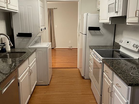 Kitchen into living room