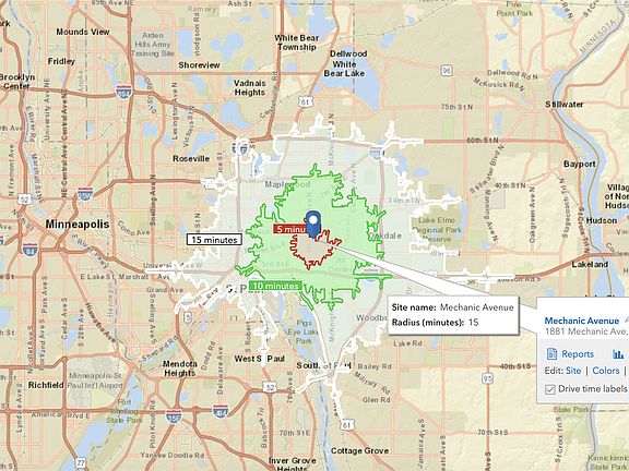 Mechanic Drive Times