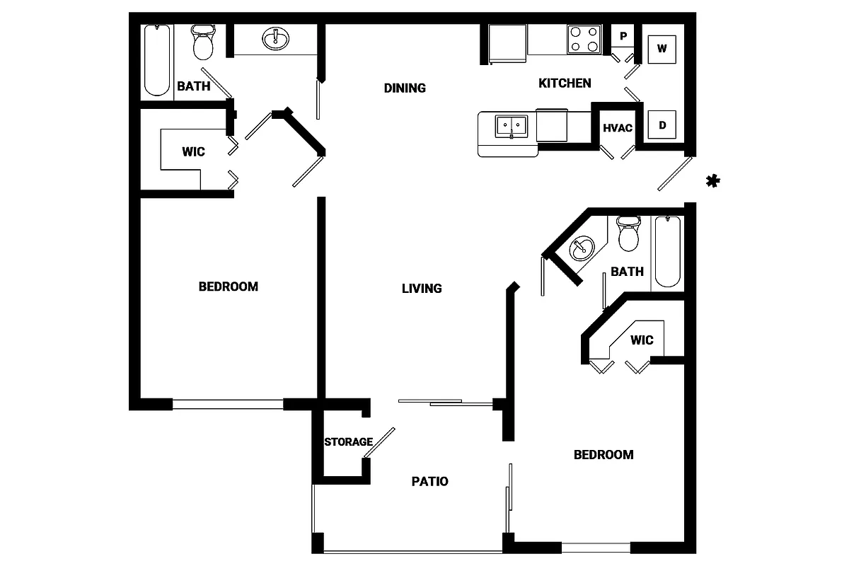 Floor plan Dijon