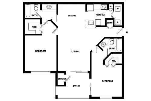 Floor plan Dijon