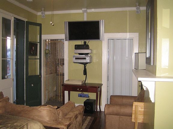 TV, Kitchen to Left, Bathroom to Right
