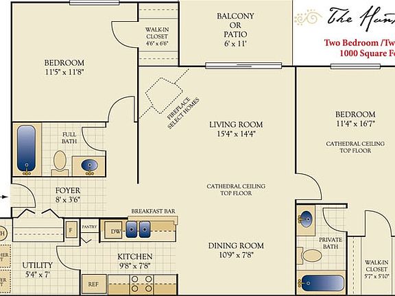 Open Concept Floorplan