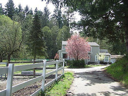 House from driveway