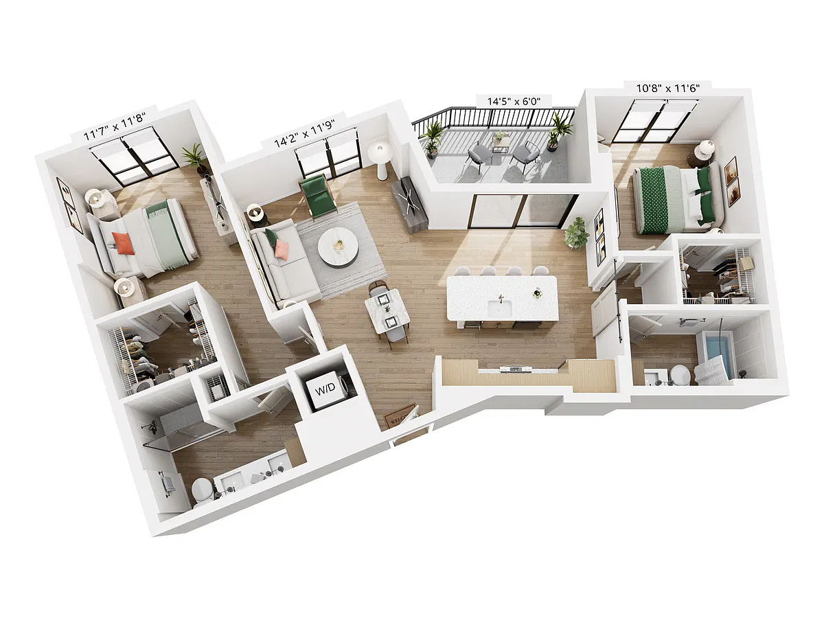 Floor plan B6