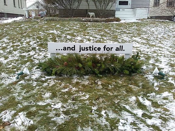 ...and justice for all.