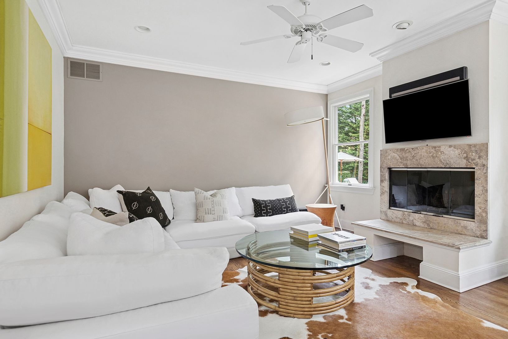 Fireplace in Great Room