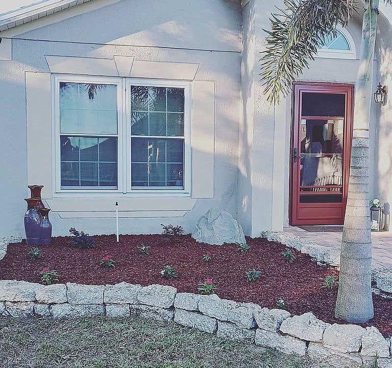 Front flowerbed