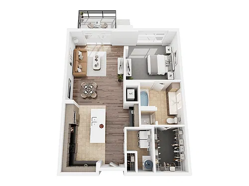 Floor plan A2F1