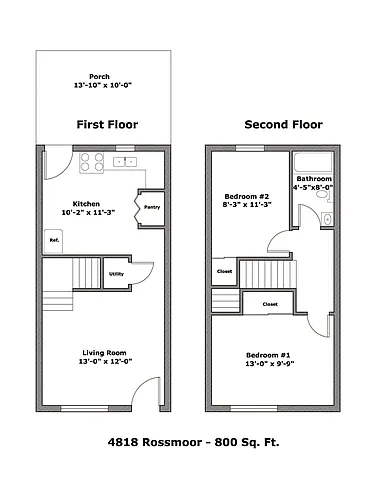 Floor plan Skyline Apartments