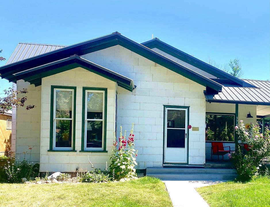 Front entrance, the red chairs are on the short term other side.