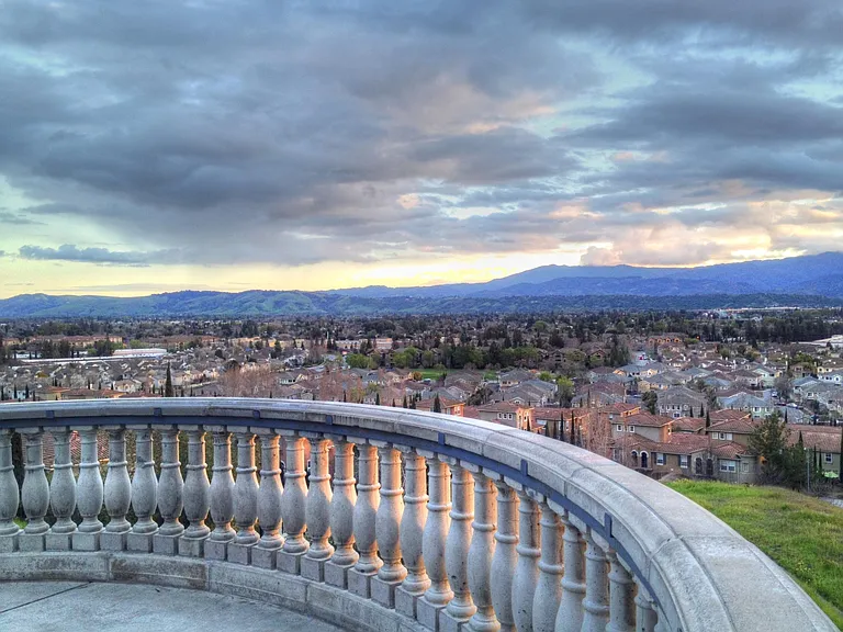 The top of grand staircase