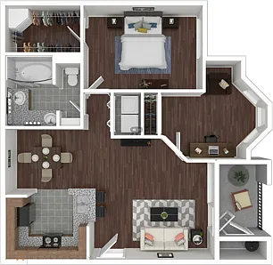 Floor plan B1