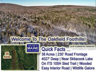 LOT 8F S, Oakfield, ME 04763