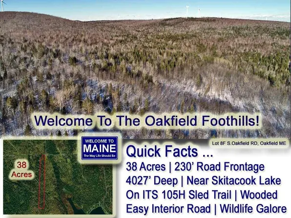 Lot 8F S Oakfield Road, Oakfield, ME 04763