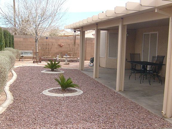 Low maintenance desert landscaping.