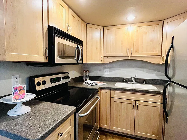 Kitchen with every amenity