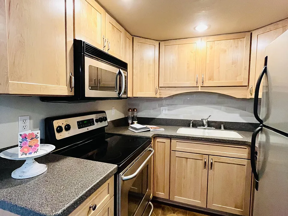 Kitchen with every amenity
