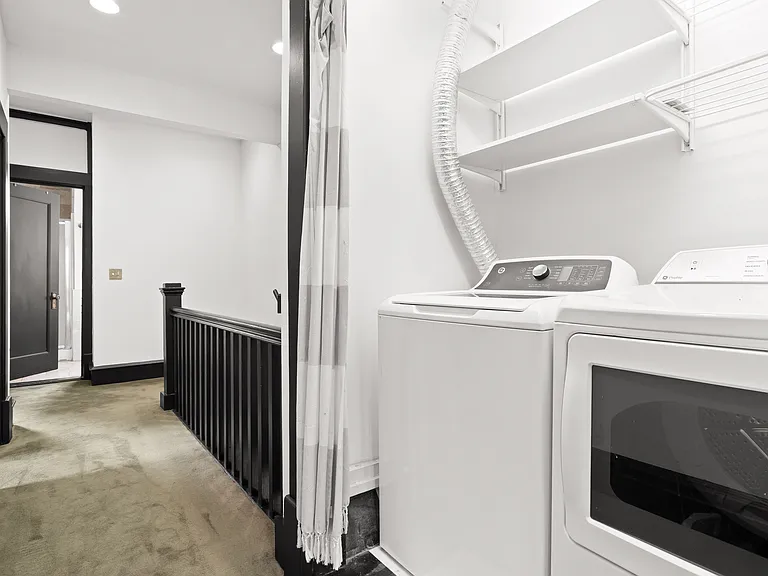 Washer and dryer