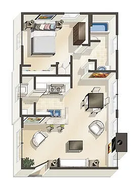 Floor plan The Hampton