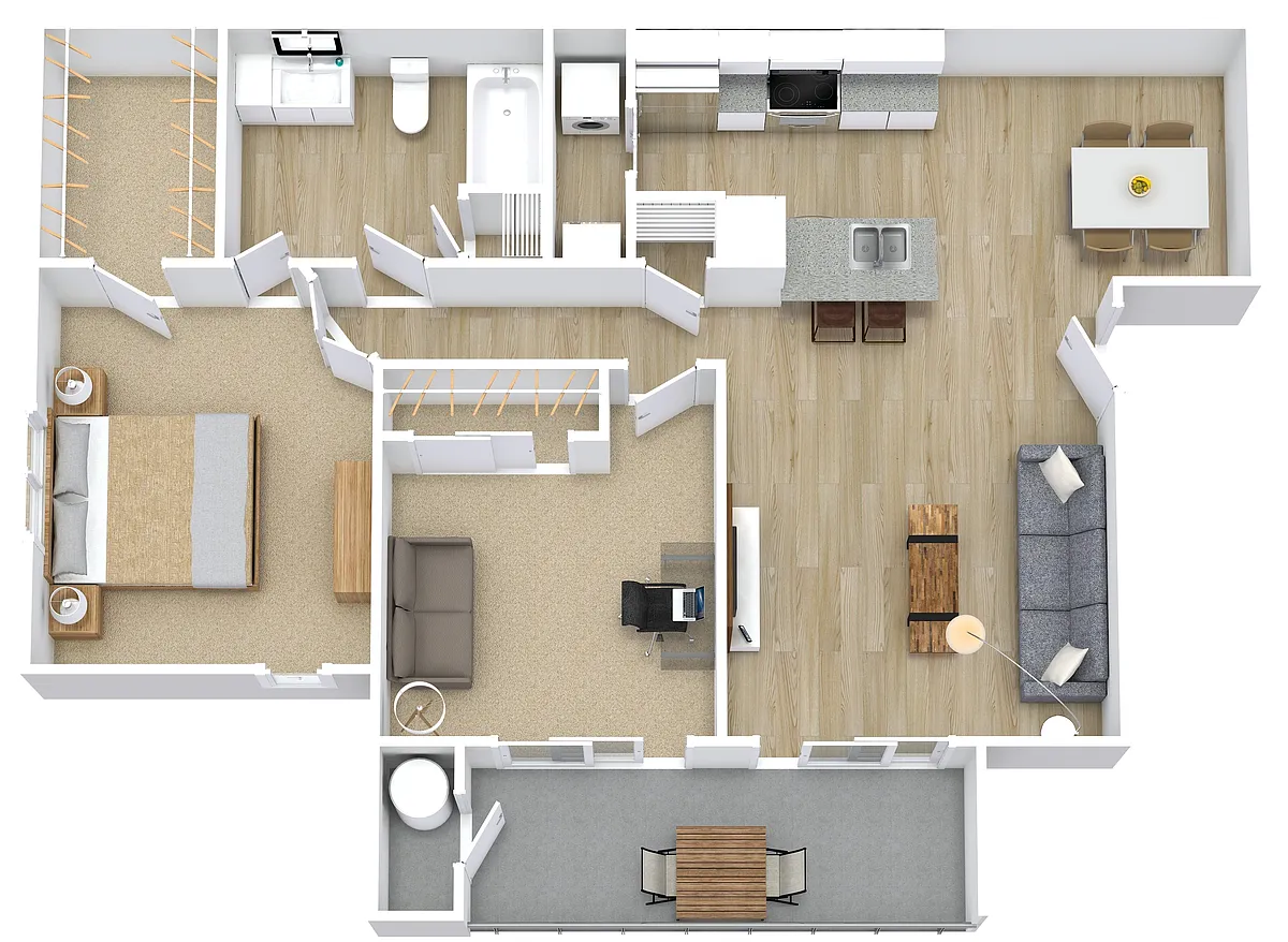 Floor plan B1