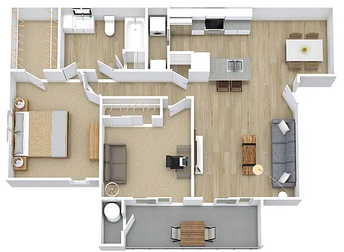 Floor plan B1