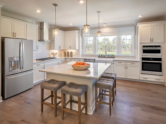 Townes at North Salem Residence 2 Model Home- Kitchen