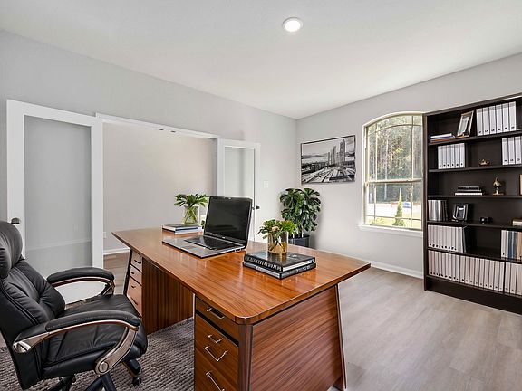 Virtually staged representation of the floor plan. Actual home features, colors, and details may var