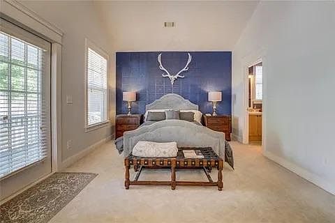 Master bedroom has been painted